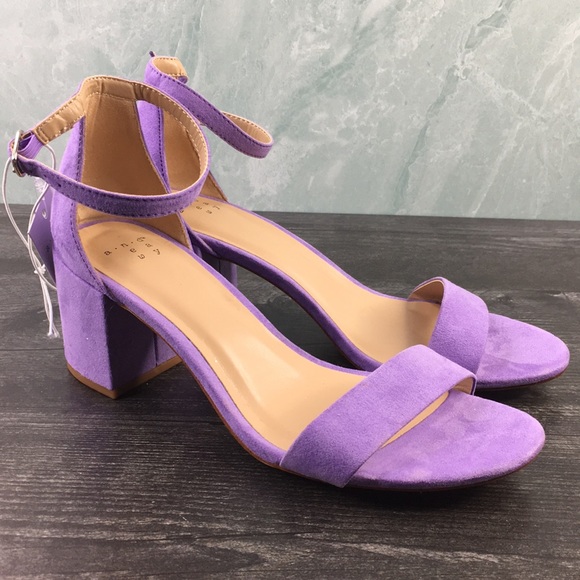 block heel pump sandal